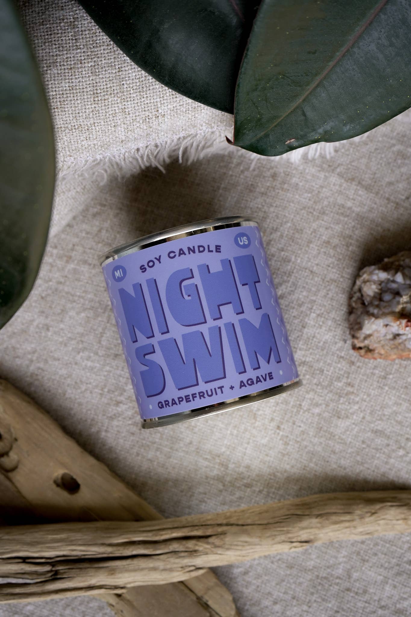 Night Swim | Grapefruit + Agave 8oz Soy Candle
