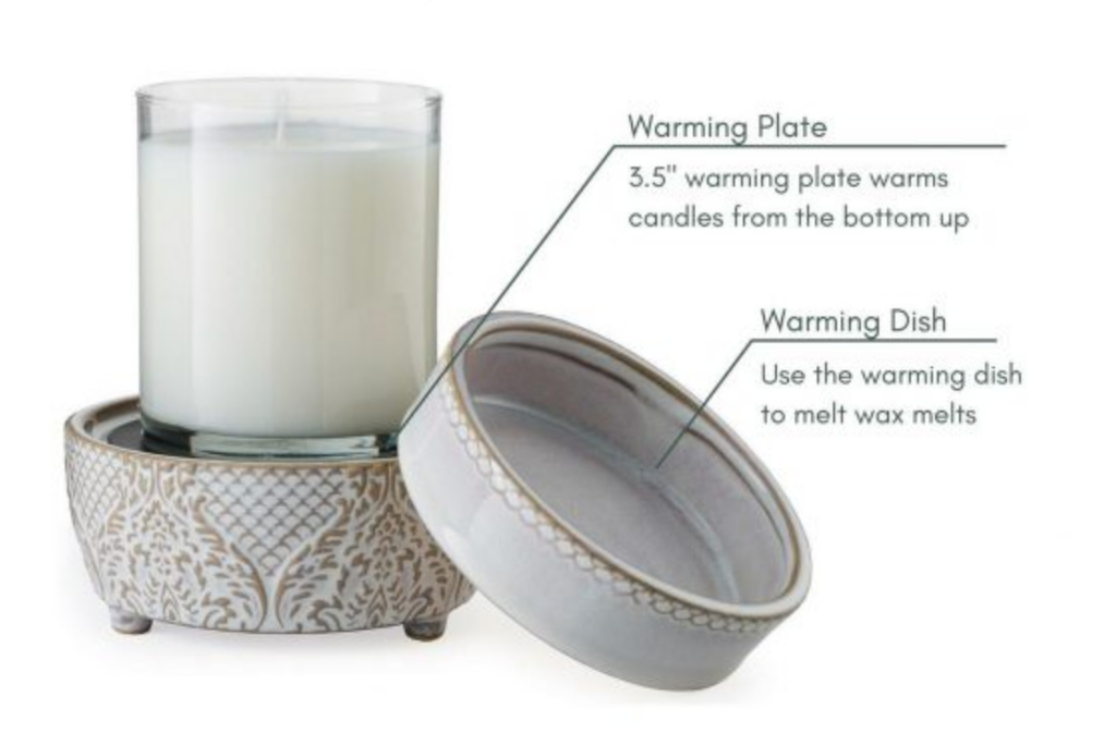 Vintage White 2-In-1 Classic Fragrance Warmer