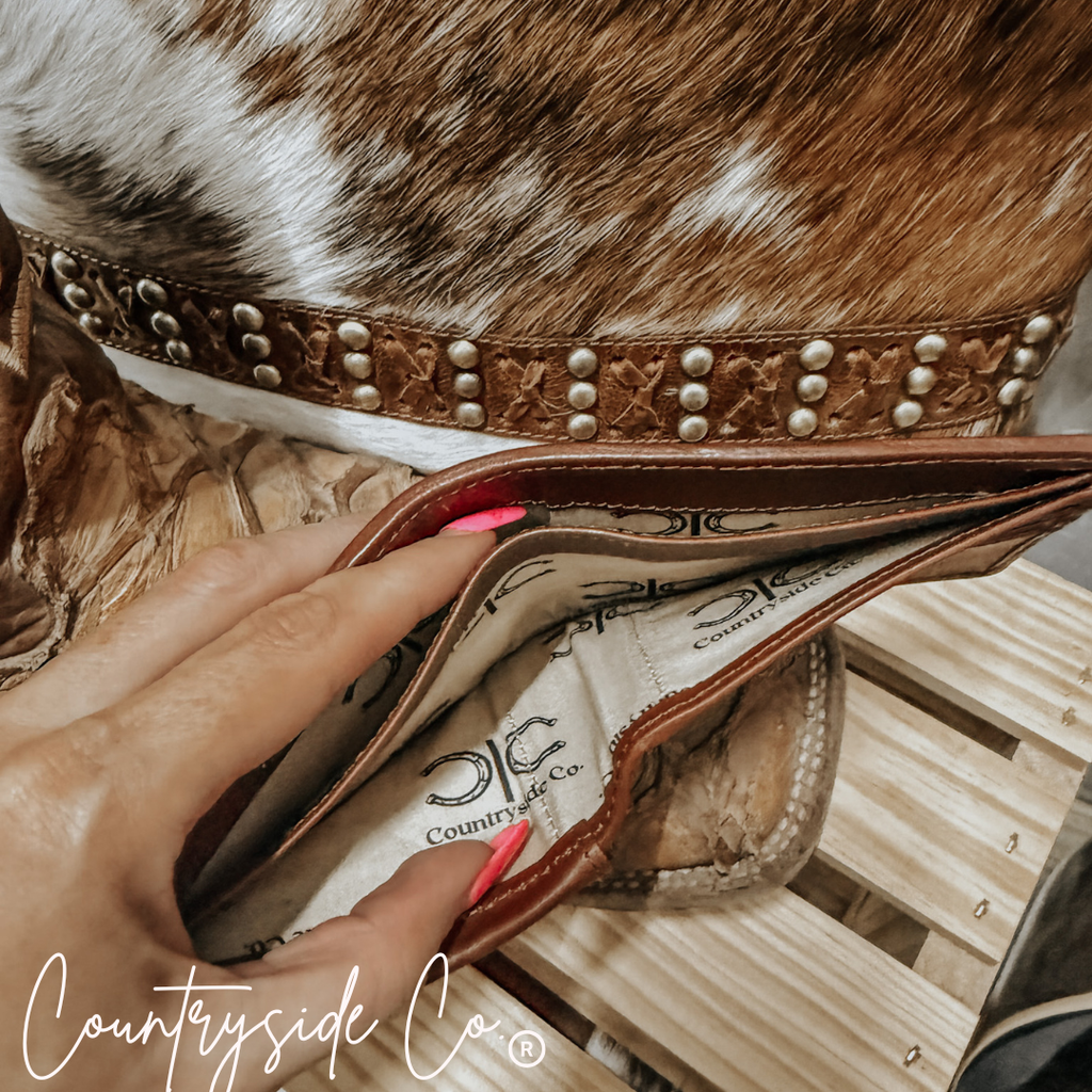 Longhorn Edition Westin Cowhide Men's Wallet New Style 2025