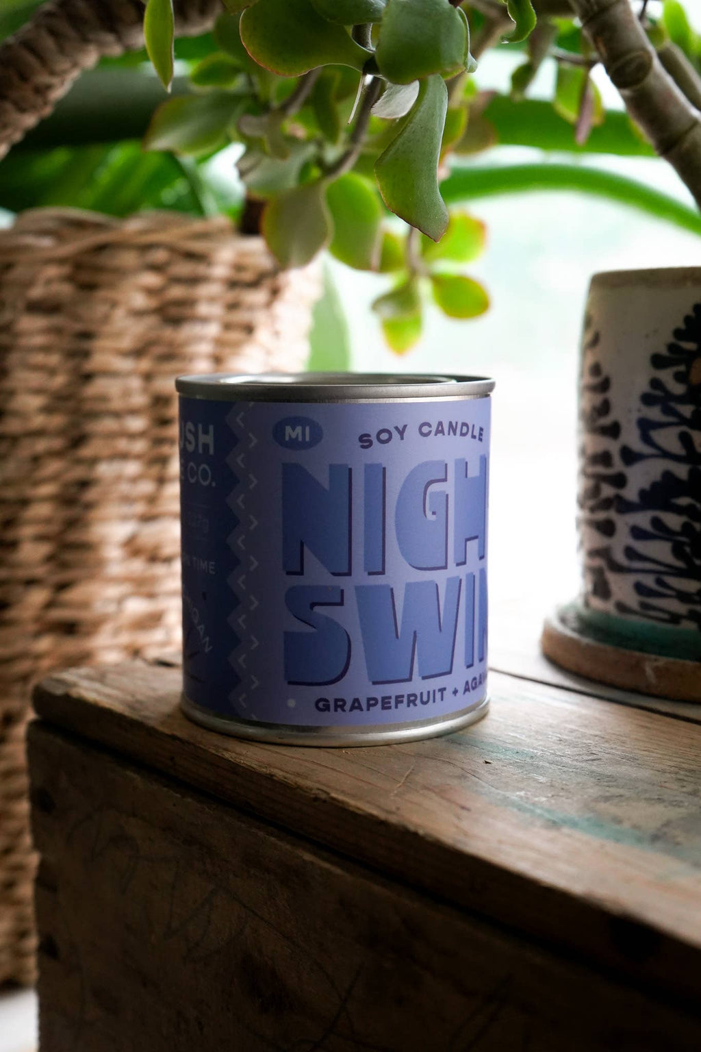 Night Swim | Grapefruit + Agave 8oz Soy Candle
