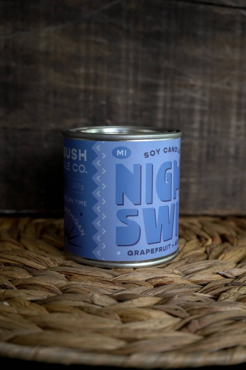 Night Swim | Grapefruit + Agave 8oz Soy Candle