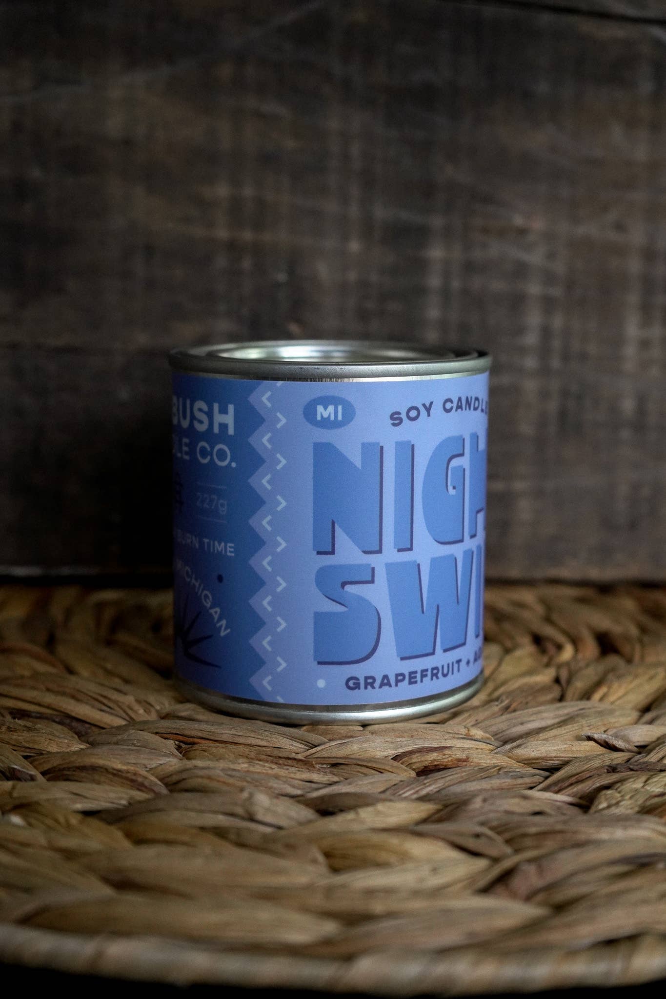 Night Swim | Grapefruit + Agave 8oz Soy Candle