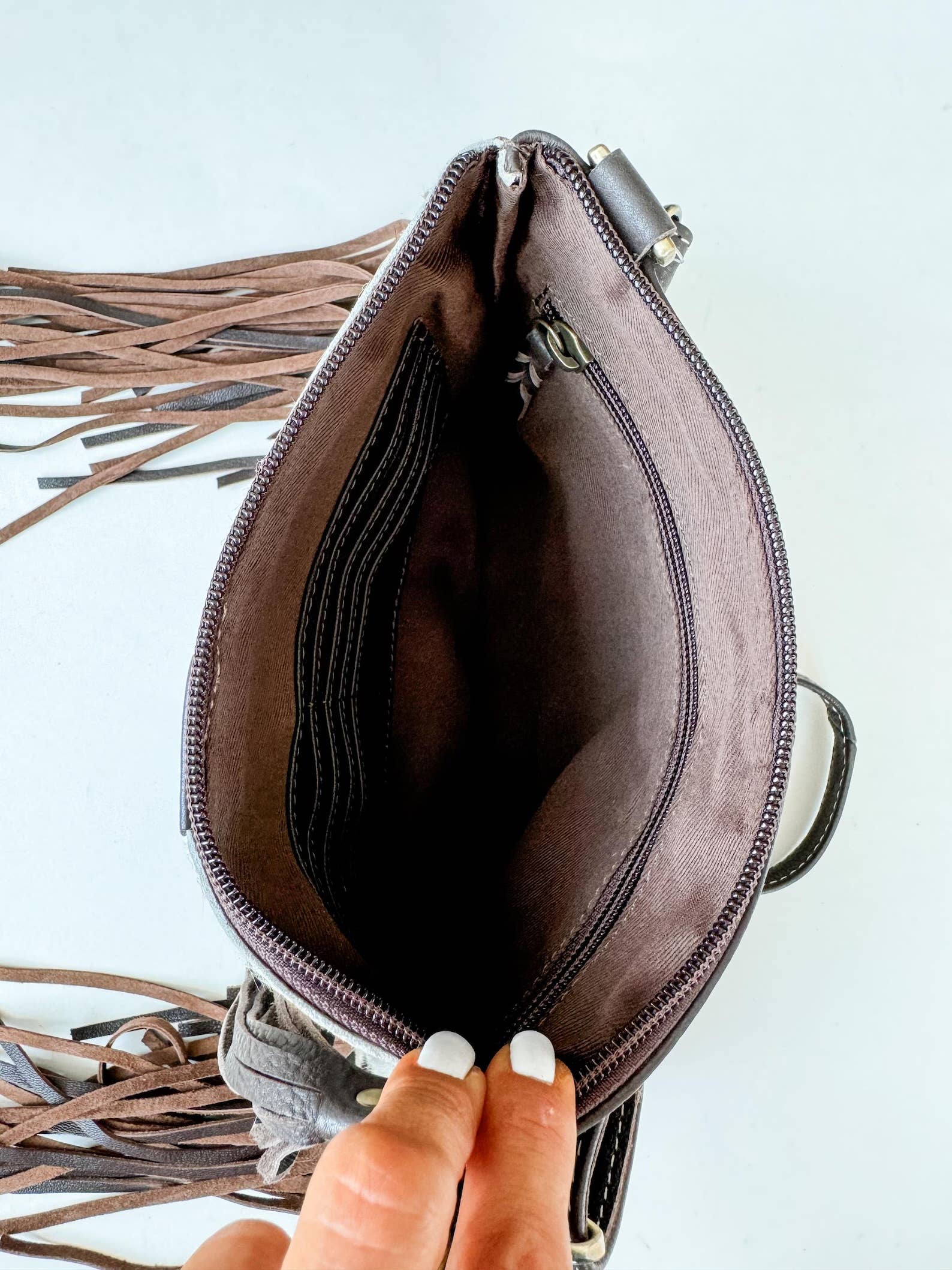 BLANCA CROSSBODY PURSE  Leather Cowhide crossbody Messenger