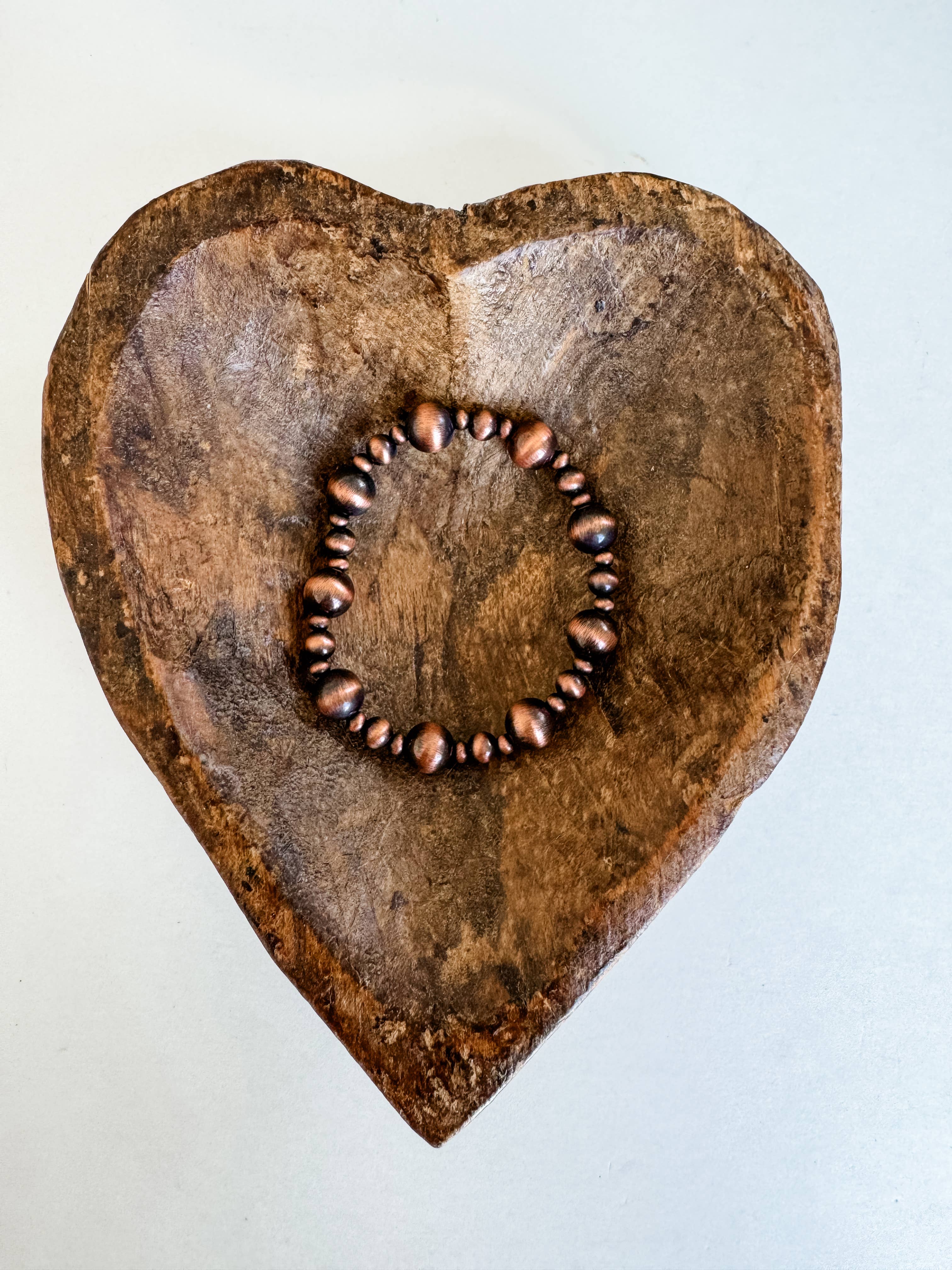 Western Navajo Style Pearl Stackable Bracelet