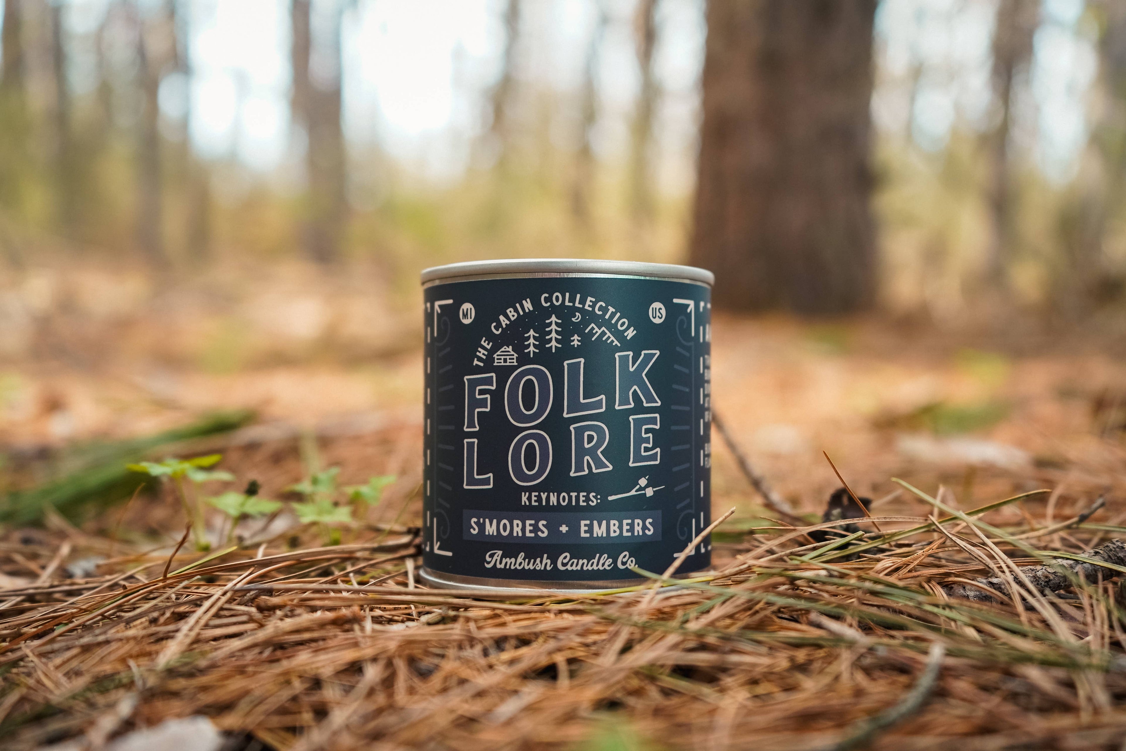 Folklore | S'mores + Embers 8oz Soy Candle
