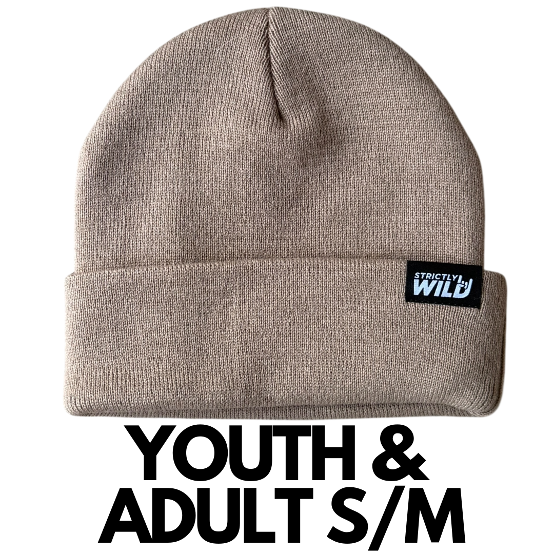 Trackside Tan Beanie