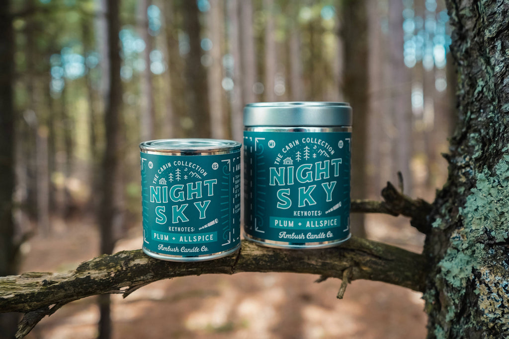 Night Sky | Plum + Allspice 8oz Soy Candle