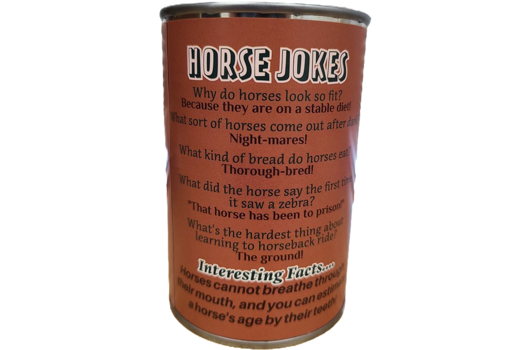 Spirit the Canned Horse - Eco-friendly and Recycled Plush