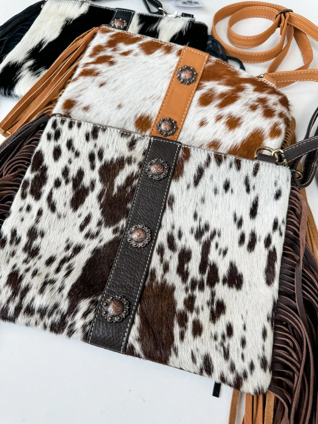 BLANCA CROSSBODY PURSE  Leather Cowhide crossbody Messenger