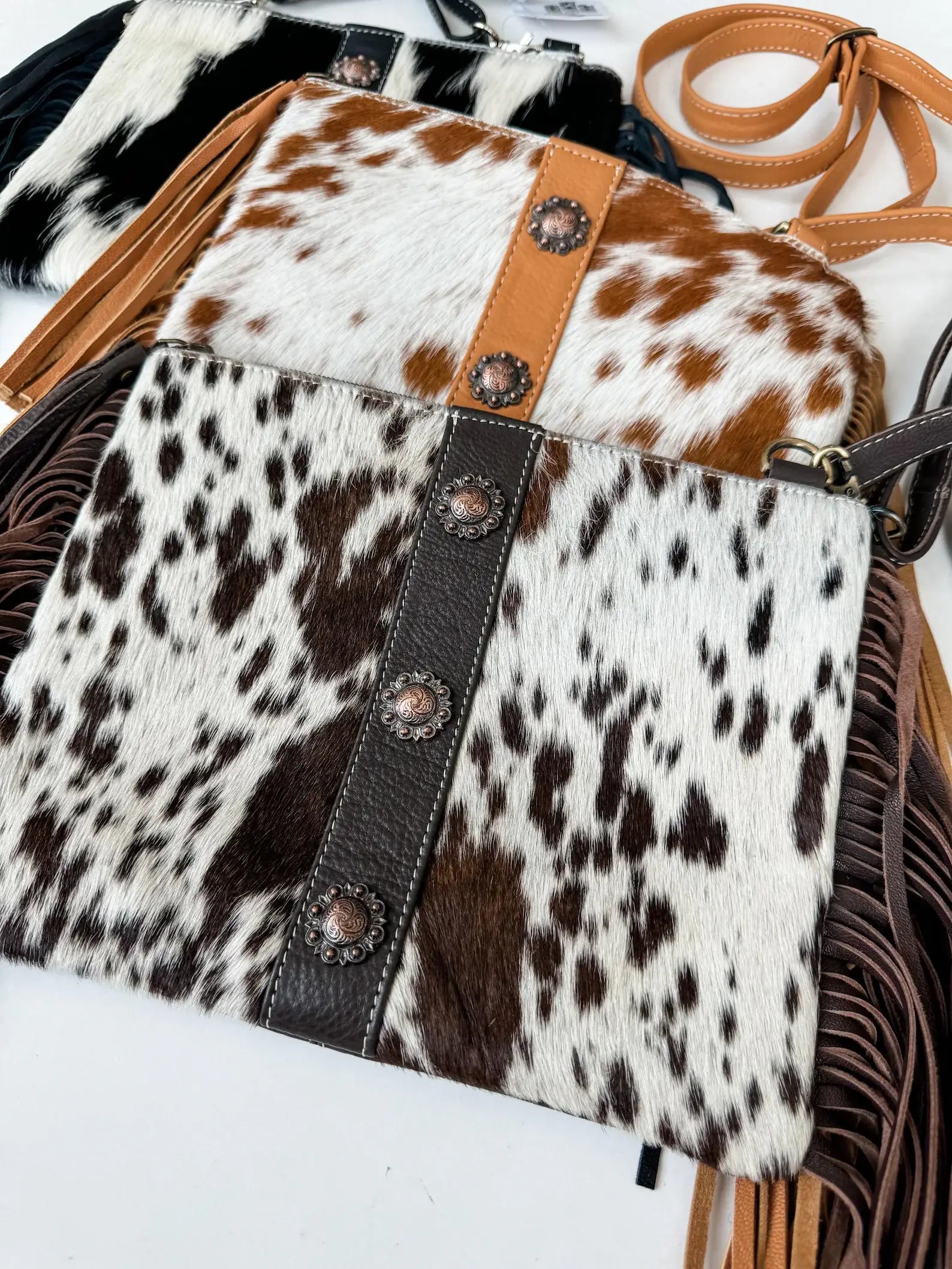 BLANCA CROSSBODY PURSE  Leather Cowhide crossbody Messenger