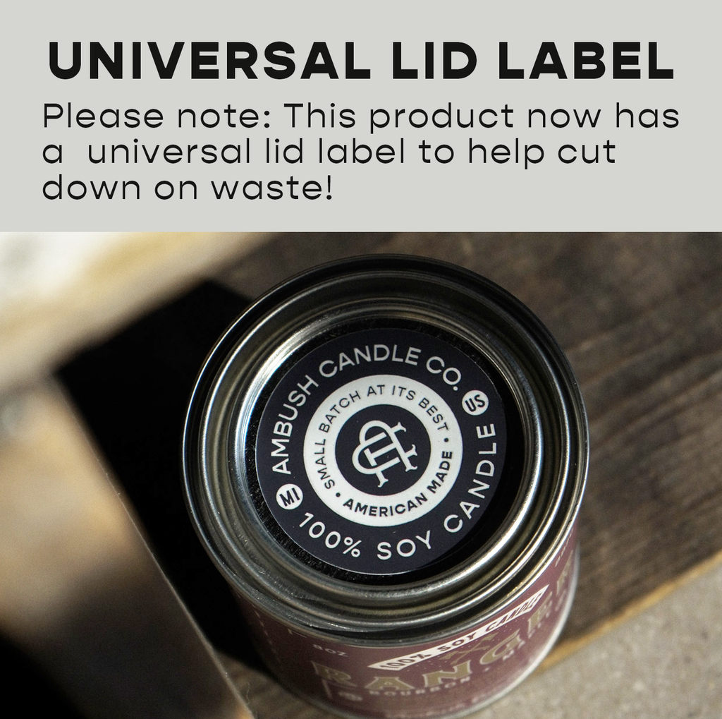 Cowboy | Tobacco + Honey 8oz Soy Candle