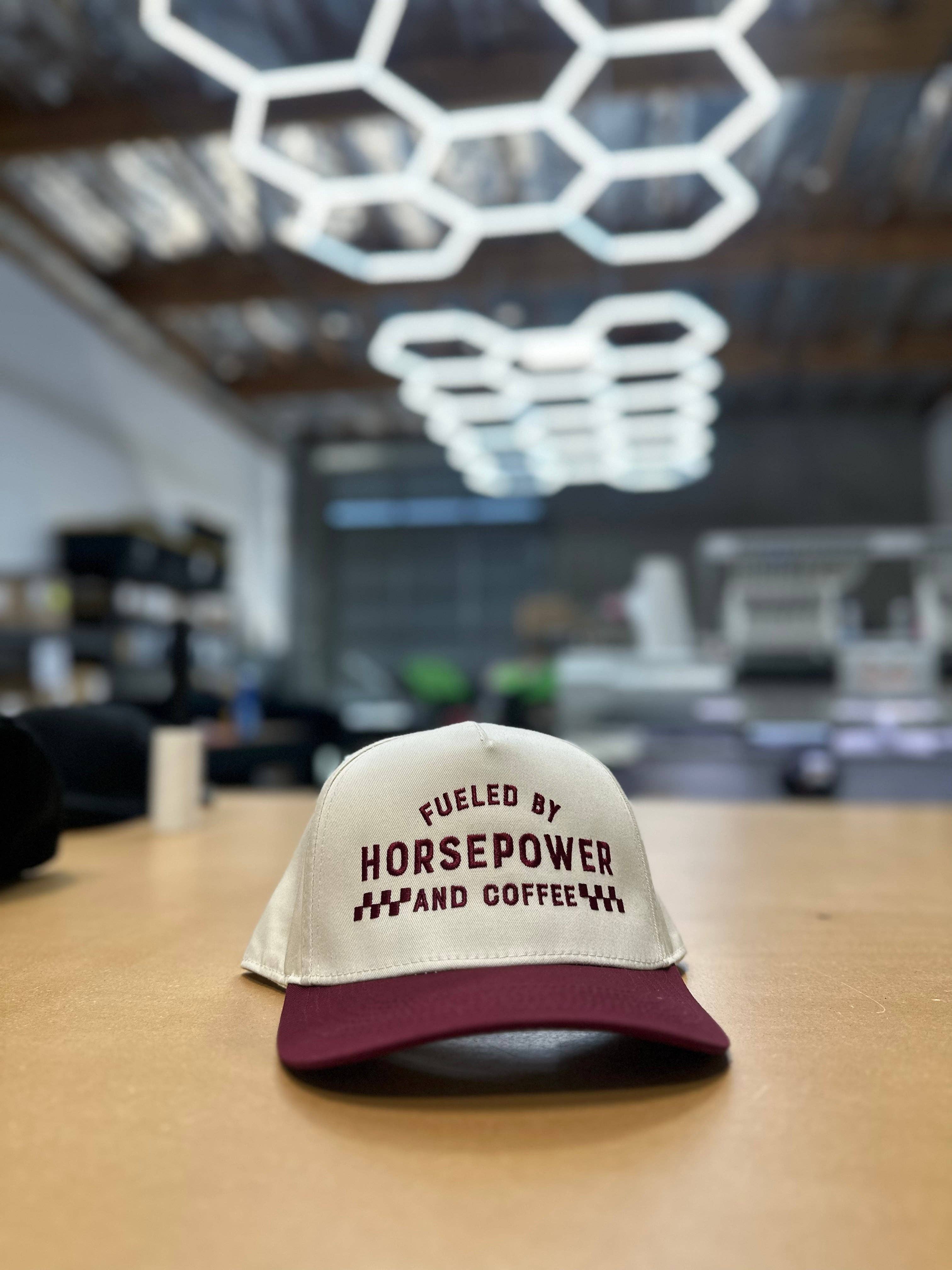 Fueled By Horsepower And Coffee Snapback