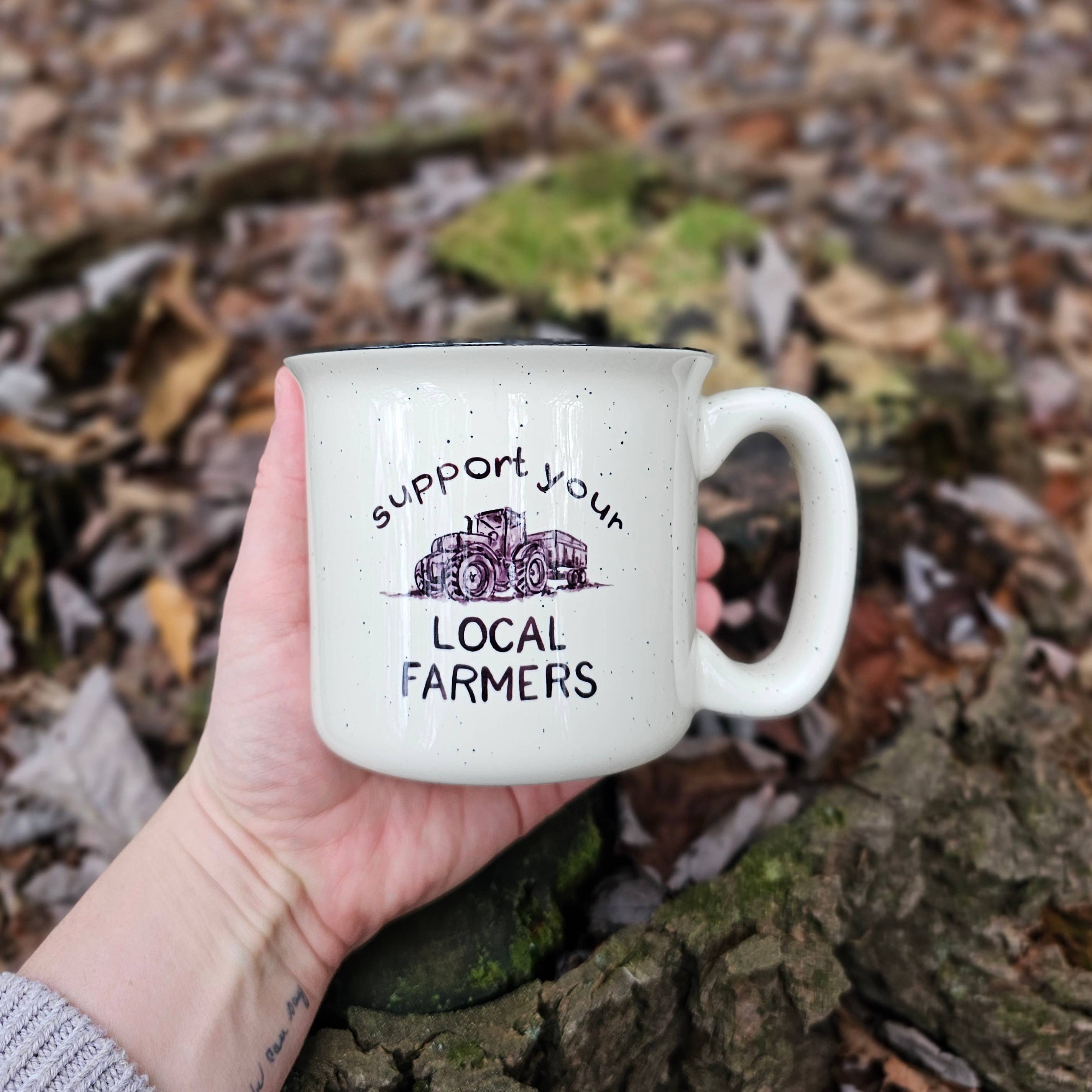 Support Your Local Farmers Coffee Mug