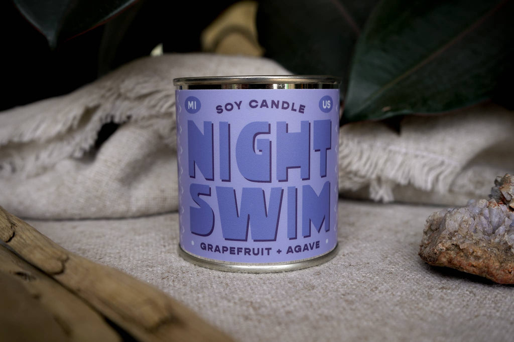 Night Swim | Grapefruit + Agave 8oz Soy Candle