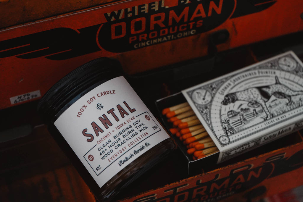 Santal | Coconut + Tonka Bean 8oz Soy Candle
