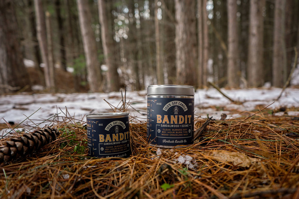 Bandit | Sandalwood + Ozone 8oz Soy Candle