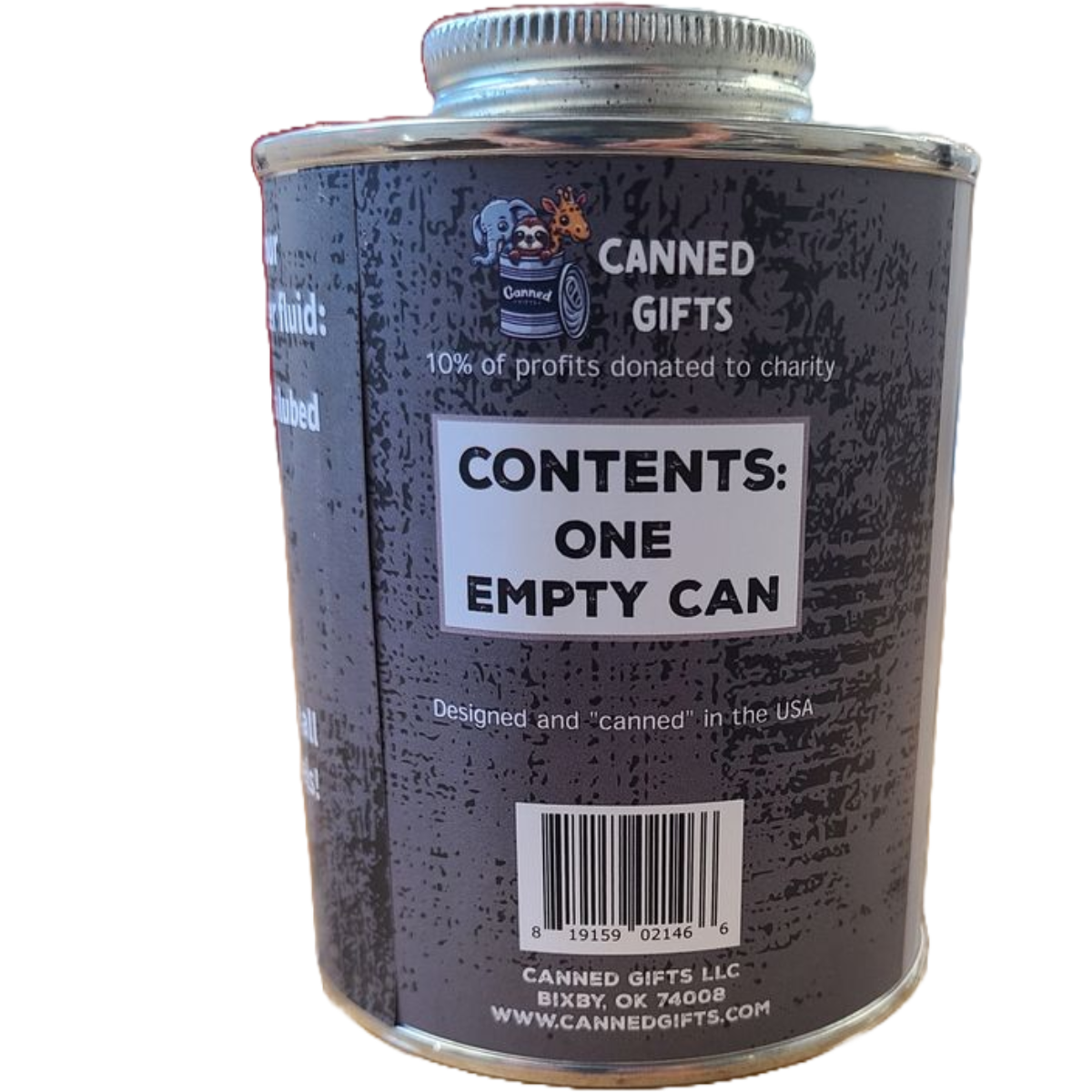 Canned Headlight & Blinker Fluid Funny Gag Gift Dirty Santa
