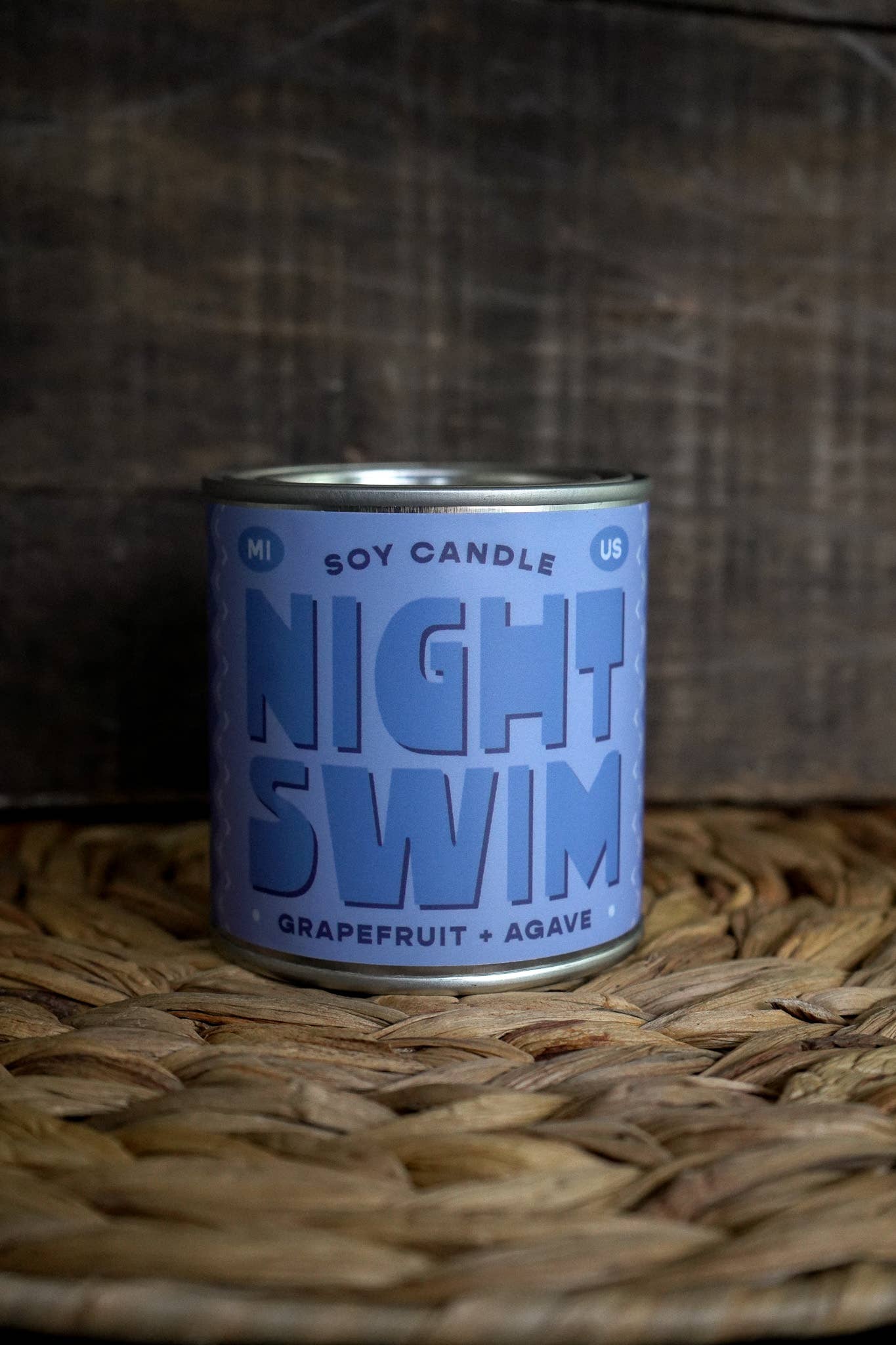 Night Swim | Grapefruit + Agave 8oz Soy Candle