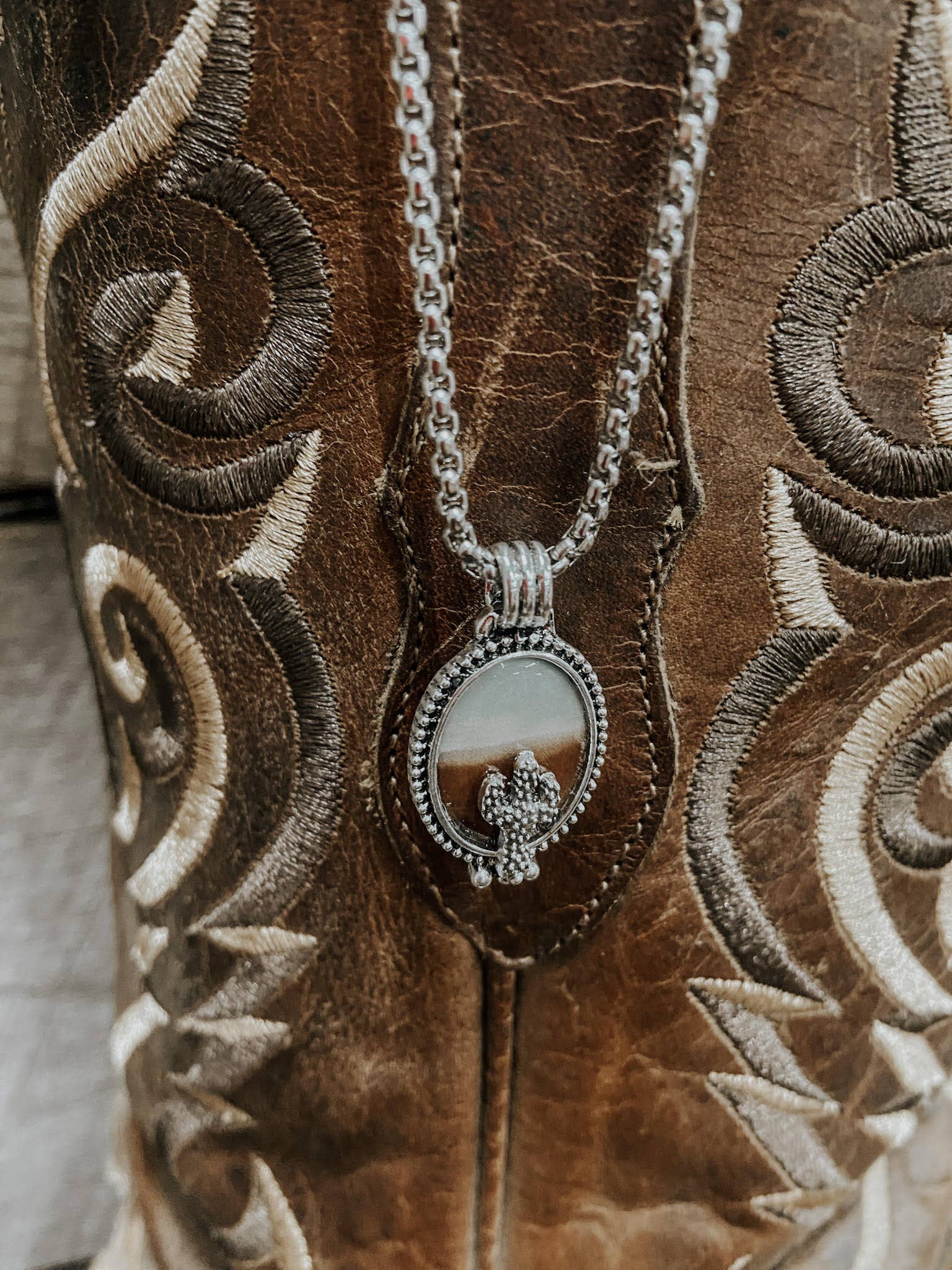 Cactus Sunset Necklace