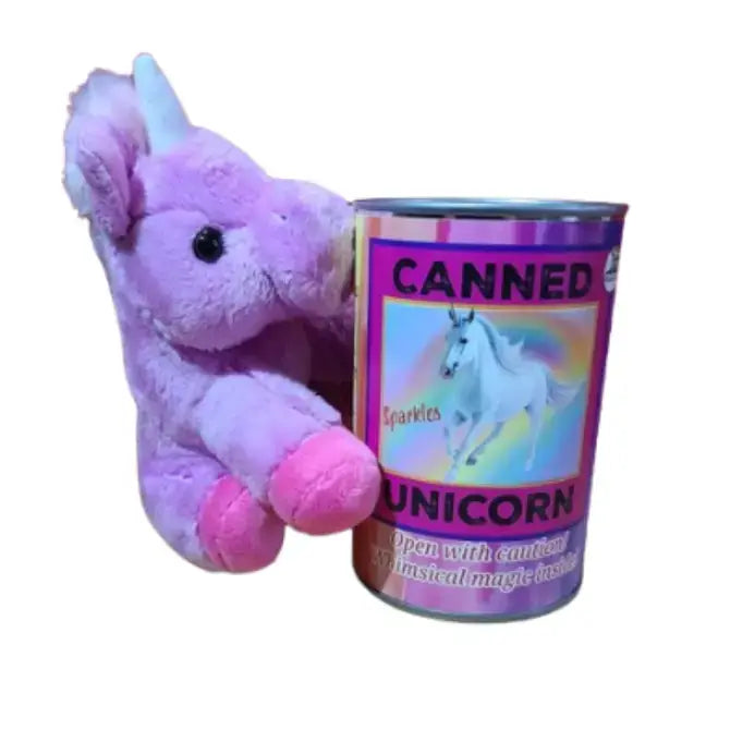 Sparkles the Canned Rainbow Unicorn Eco-Friendly Recycled