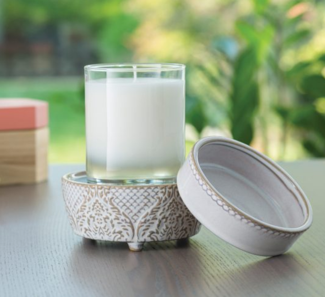 Vintage White 2-In-1 Classic Fragrance Warmer